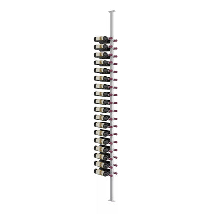 Helix Double-Sided Wine Rack Post Kit 10 - Cool Gray / Mirror