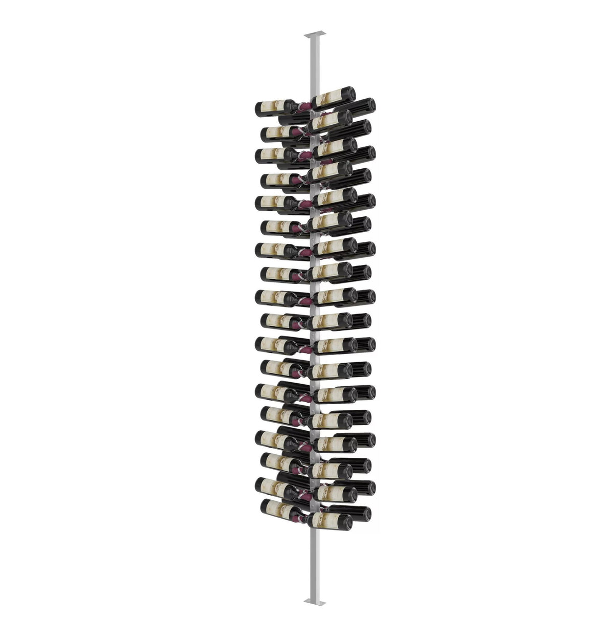 Helix Double-Sided Wine Rack Post Kit 10 - Cool Gray / Dual