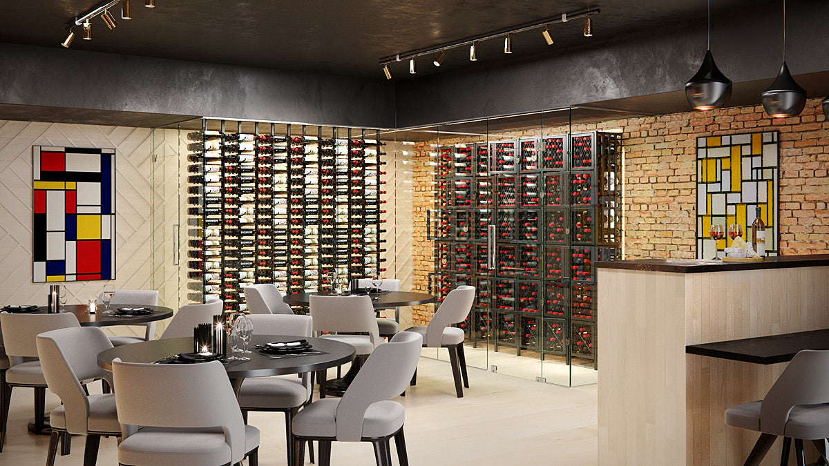 Idea Gallery - Restaurant Wine Displays