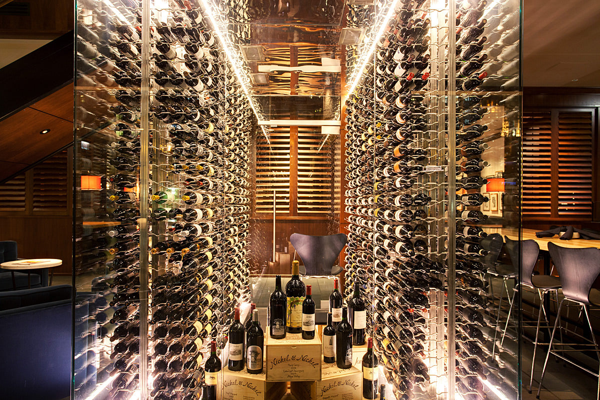Idea Gallery - Restaurant Wine Displays