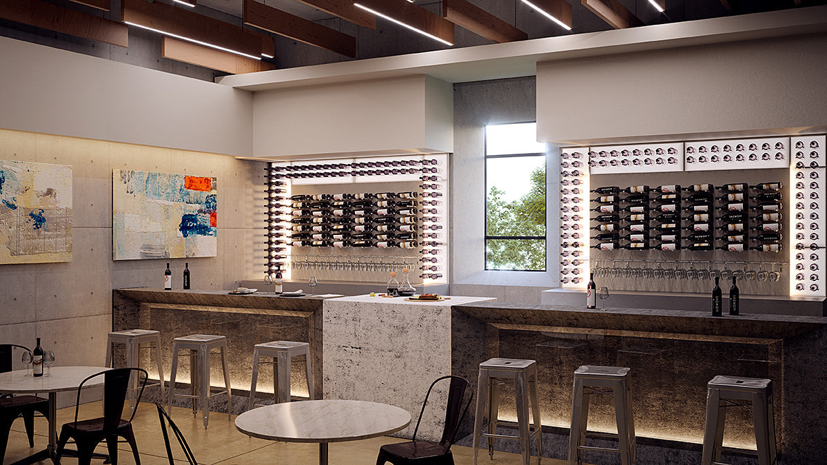 Idea Gallery - Restaurant Wine Displays