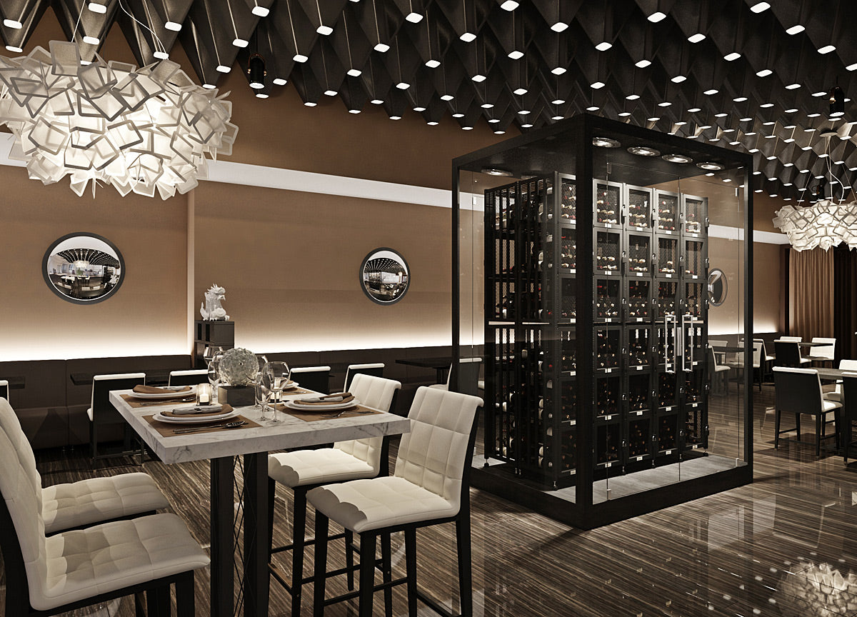Idea Gallery - Restaurant Wine Displays