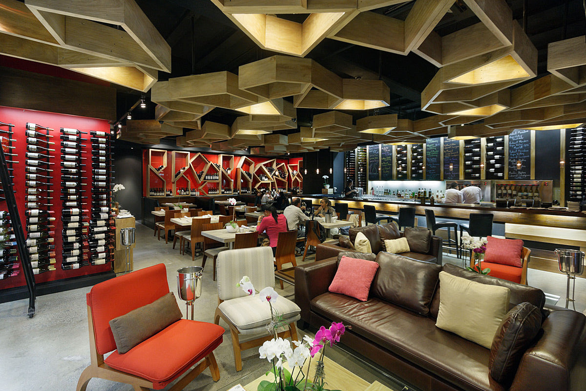 Idea Gallery - Restaurant Wine Displays