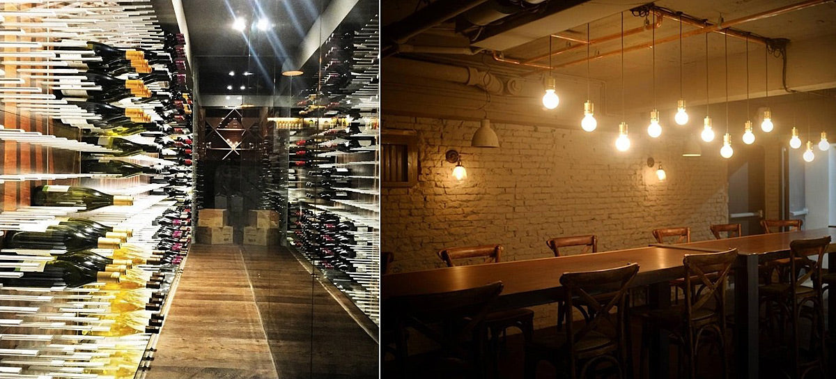 Idea Gallery - Restaurant Wine Displays