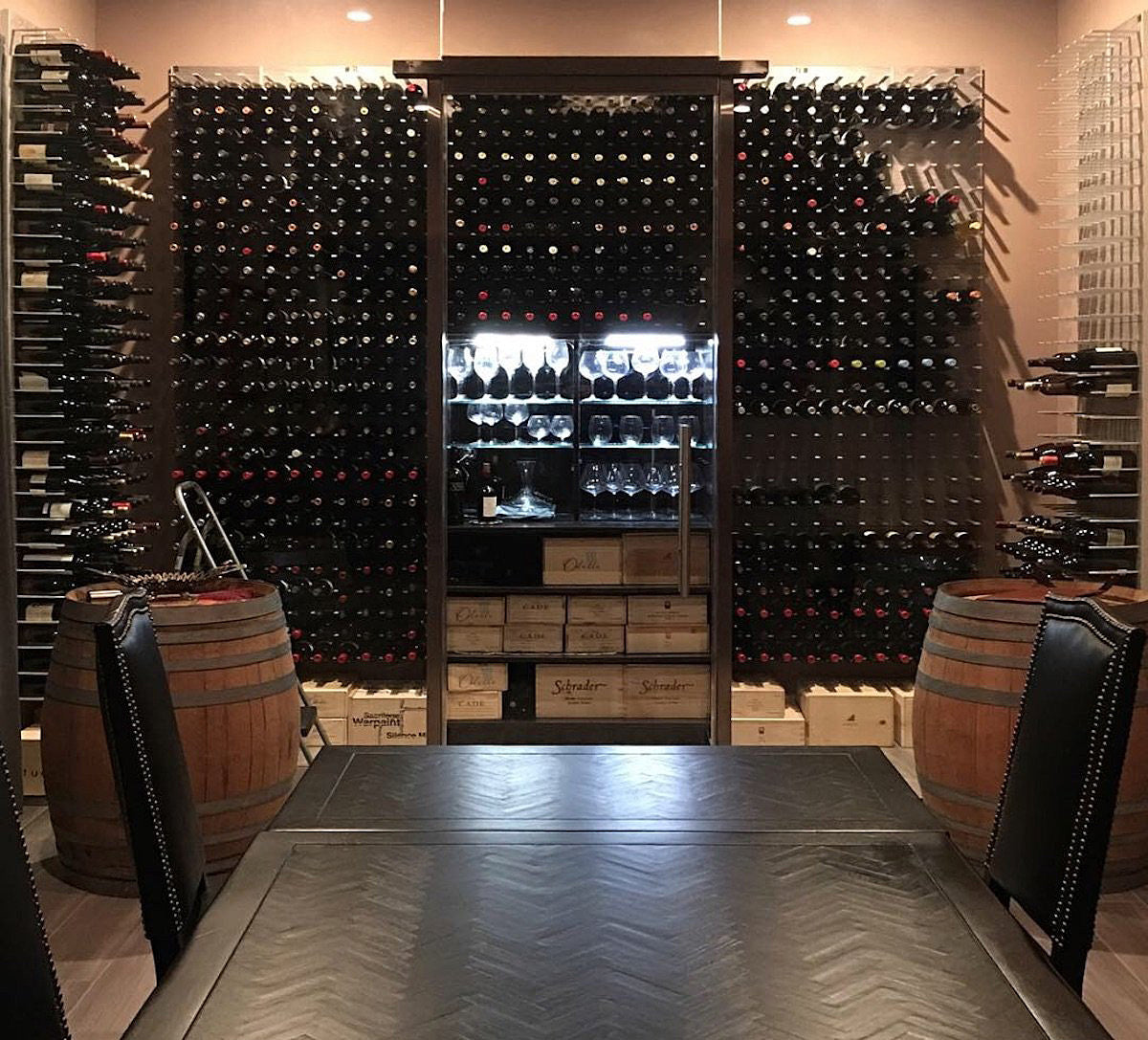 Idea Gallery - Glass Enclosed Cellars