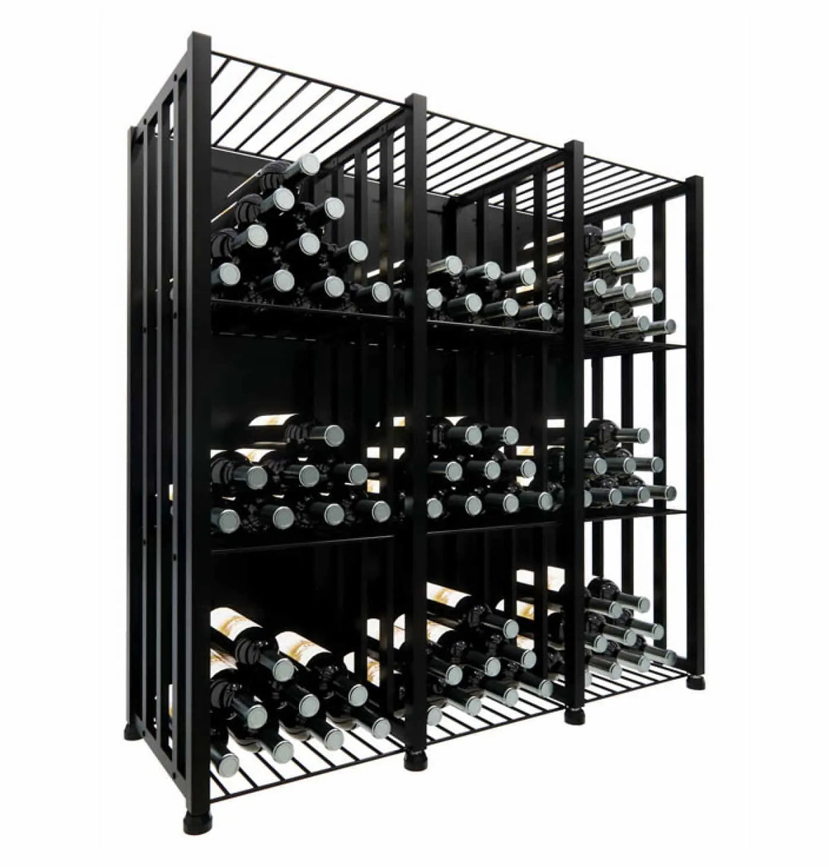 Case & Crate Bin 3 Kit - Matte Black - 144 Bottles/2 Extensions