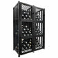 Case & Crate Locker 3 Kit - Matte Black - 96 Bottles/1 Extension