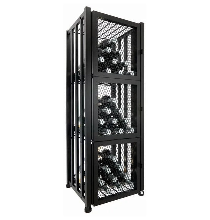Case & Crate Locker 3 - Matte Black / No