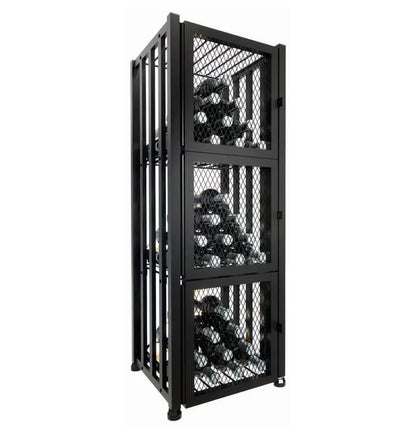 Case & Crate Locker 3 - Matte Black / No