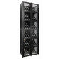 Case & Crate Locker 6 Kit - Matte Black - 192 Bottles/1 Extension