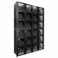 Case & Crate Locker 6 Kit - Matte Black - 384 Bottles/3 Extensions