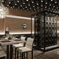 3D Rendering of an ultra contemporary Restaurant Concept Case and Crate wall