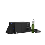 Black blow-through cooling unit with control panel and included accessory modules