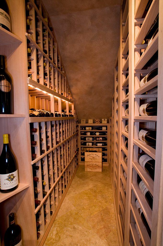 Under-The-Stairs - WineCellars.com® | We Design & Build Custom Wine Cellars