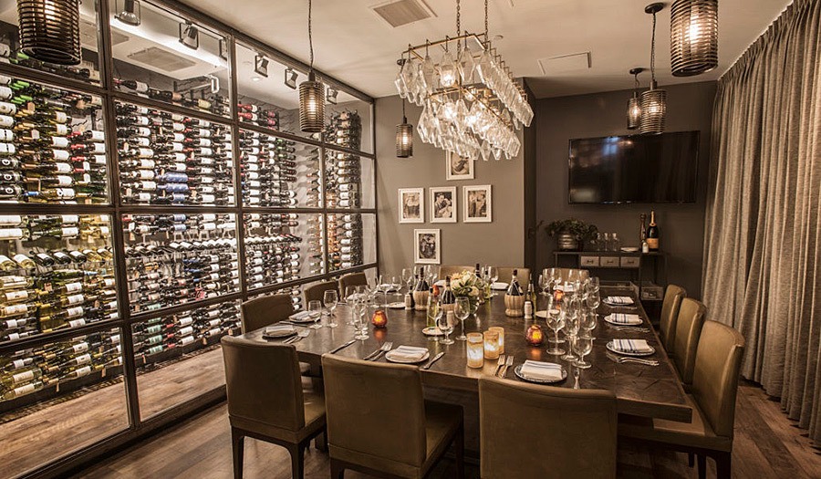 A custom fit wine cellar