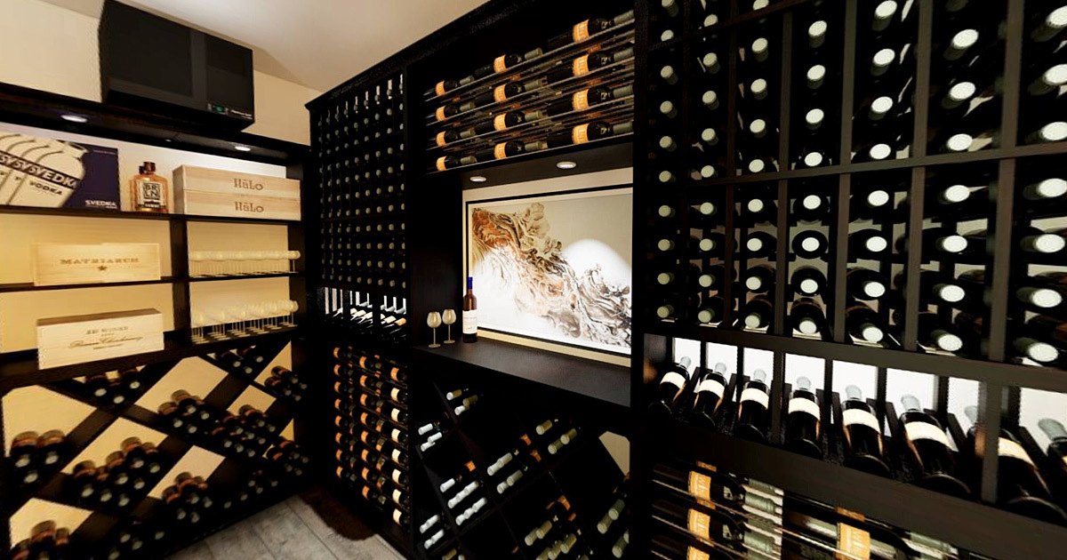 VR 360 Wine Cellar Tour - Closet Wine Cellar