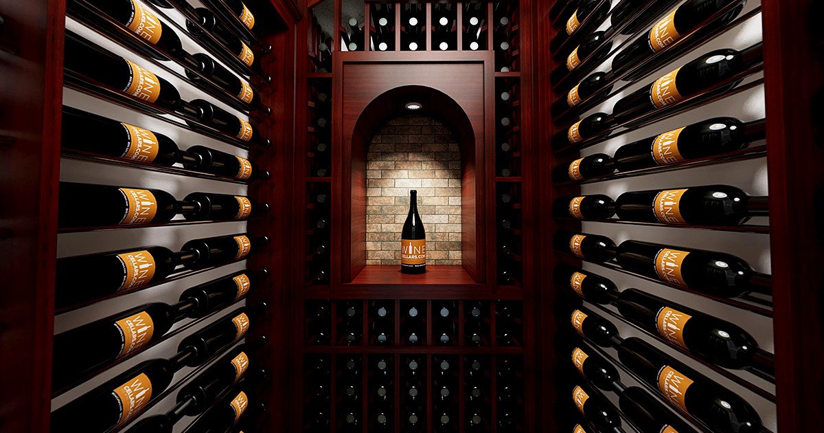 VR 360 Wine Cellar Tour - Under The Stairs Wine Cellar