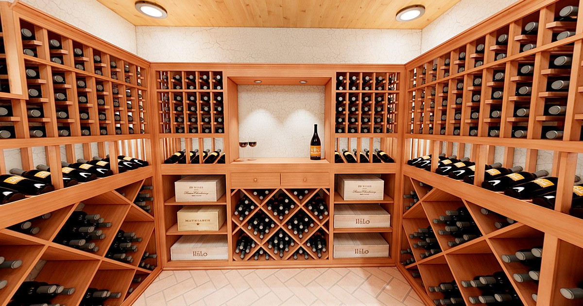 VR 360 Wine Cellar Tour - Basement Wine Room Conversion