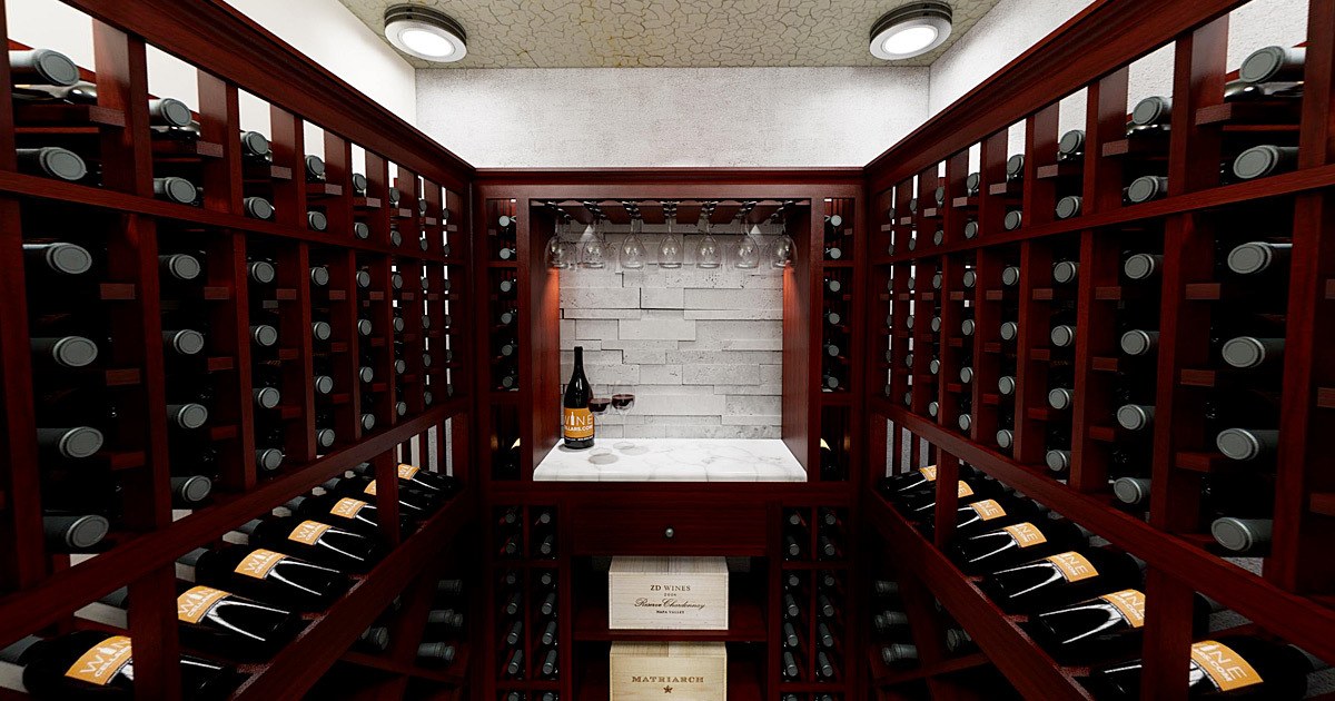 VR 360 Wine Cellar Tour - Small Wine Tasting Room