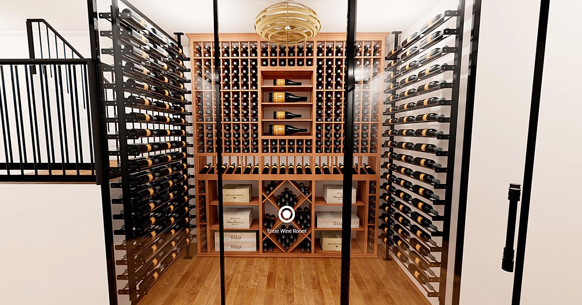 VR 360 Wine Cellar Tour - Traditional + Modern Wine Cellar